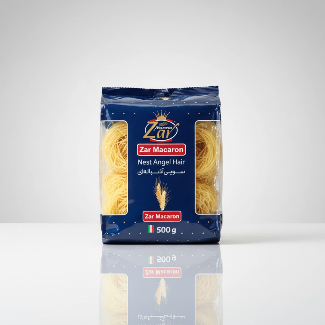 خرید زر ماکارون سوپي آشيانه اي ۵۰۰ گرمي - برند معتبر