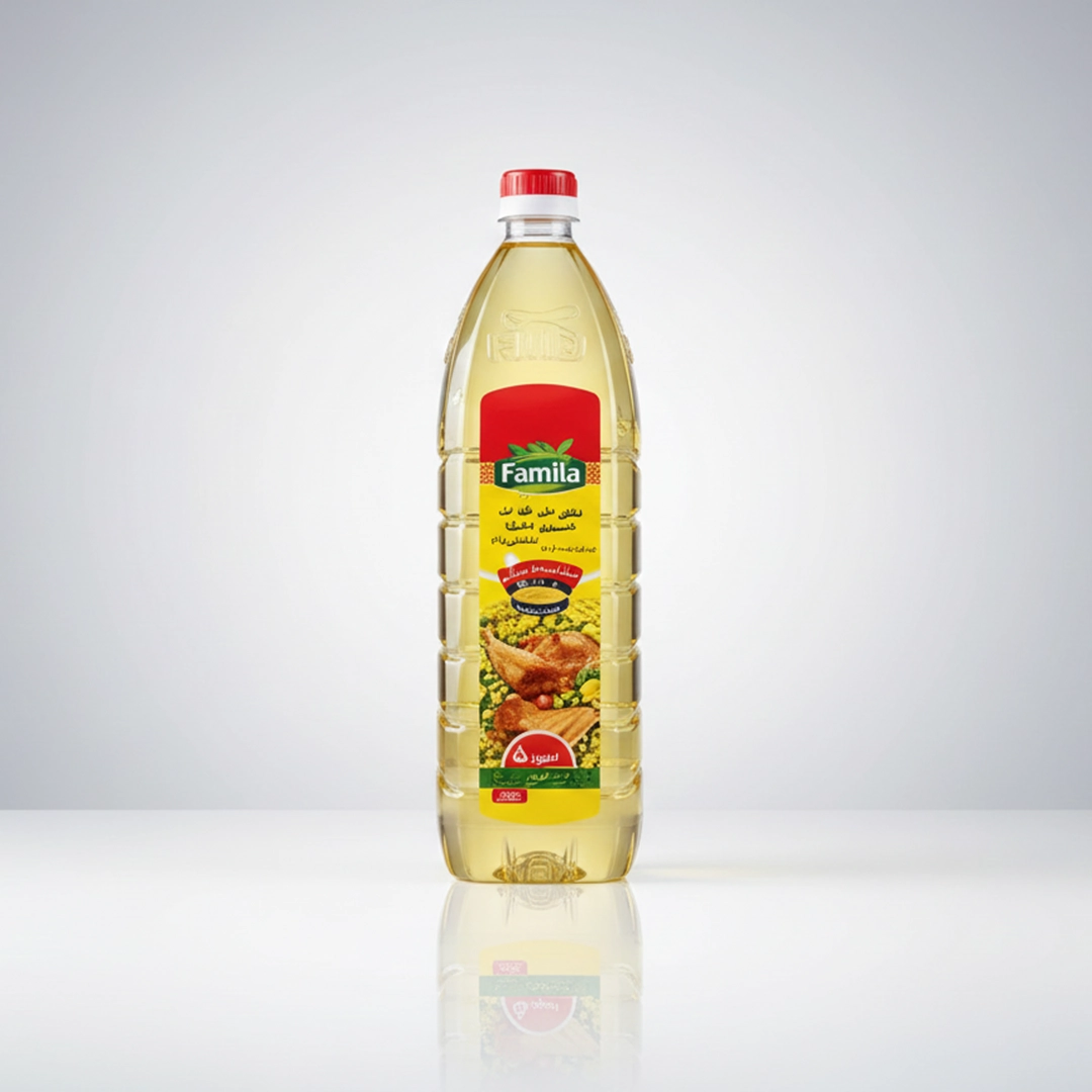 خرید روغن سرخ کردني شفاف فاميلا ۸۱۰ گرمي - برند معتبر