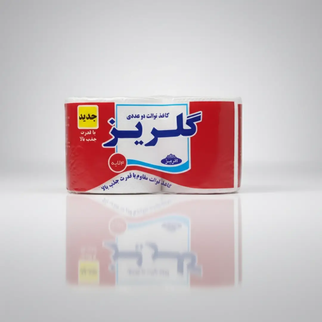 دستمال توالت گلريز ۲ عددي - 2