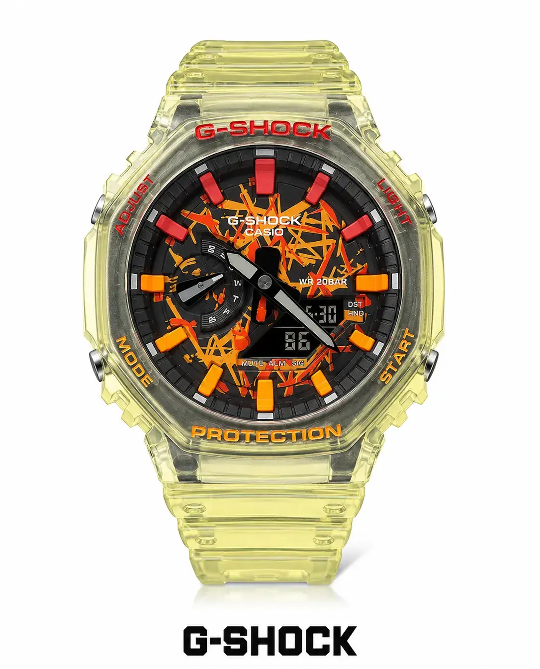 ساعت مچی مردانه کاسیو G-SHOCK مدل GA-2100TLS-8A - 2