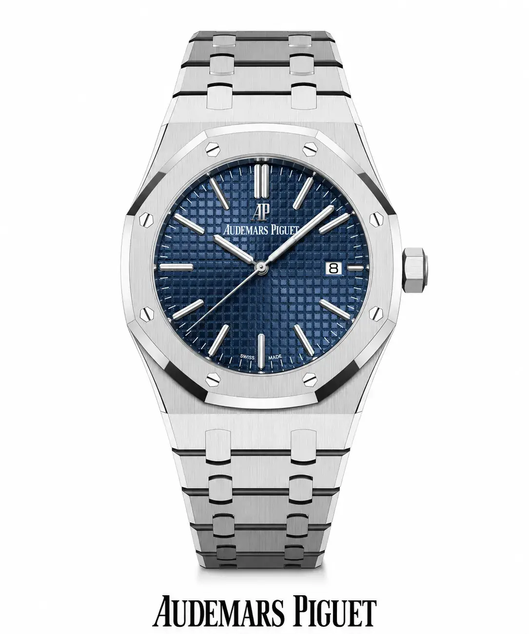 ساعت مچی مردانه Audemars Piguet مدل Royal Oak Blue Dial - 2