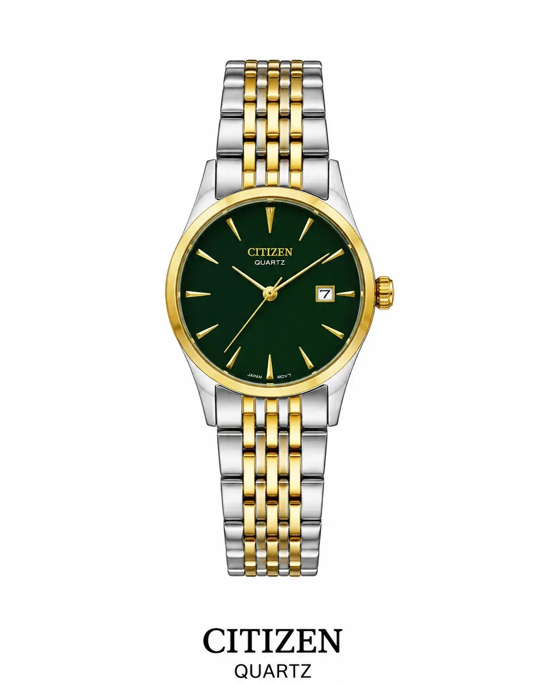ساعت مچی زنانه Citizen مدل Classic Green Dial - 2