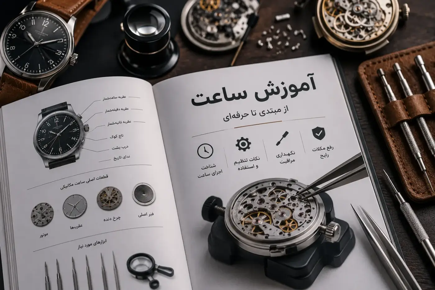 آموزش ساعت