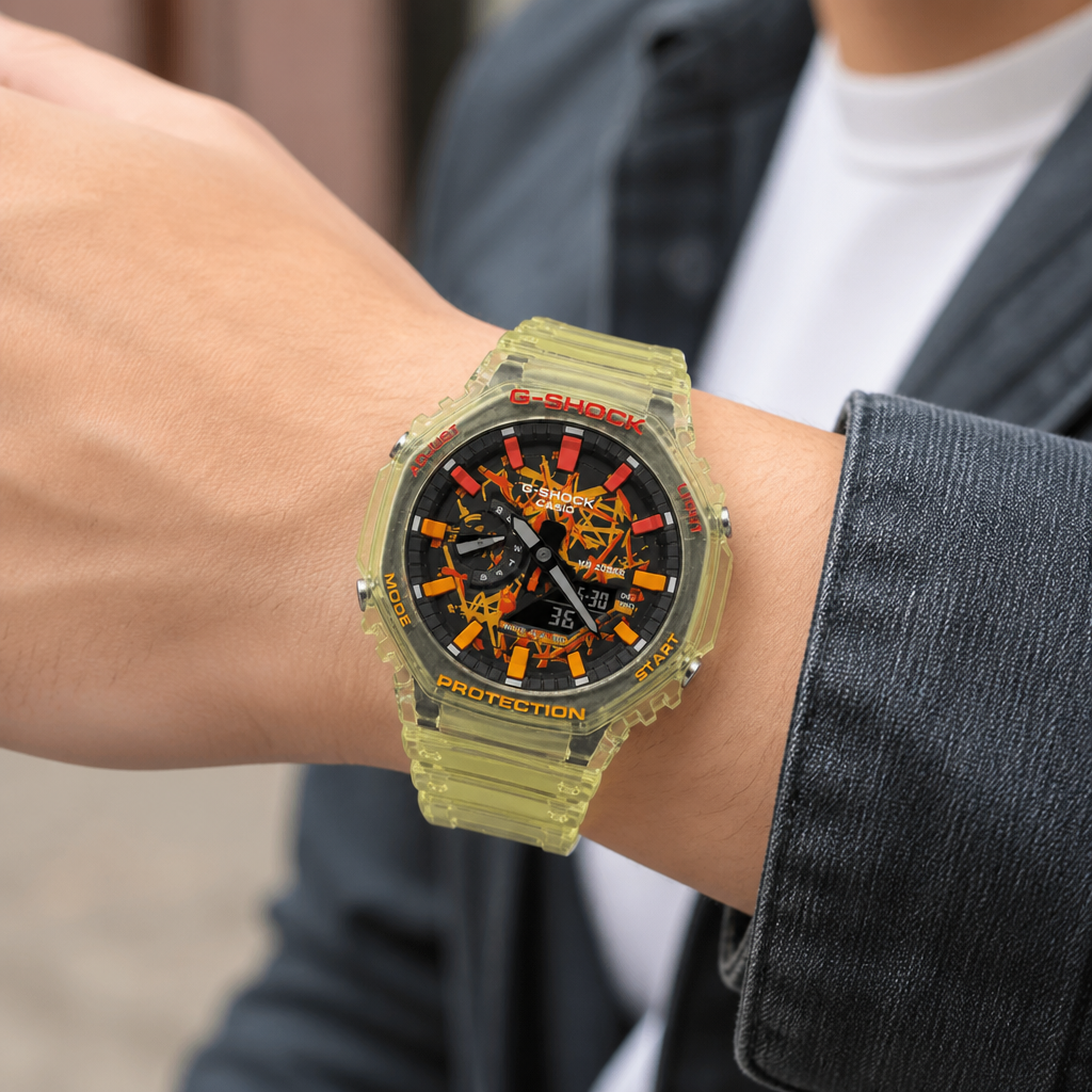 خرید ساعت مچی مردانه کاسیو G-SHOCK مدل GA-2100TLS-8A