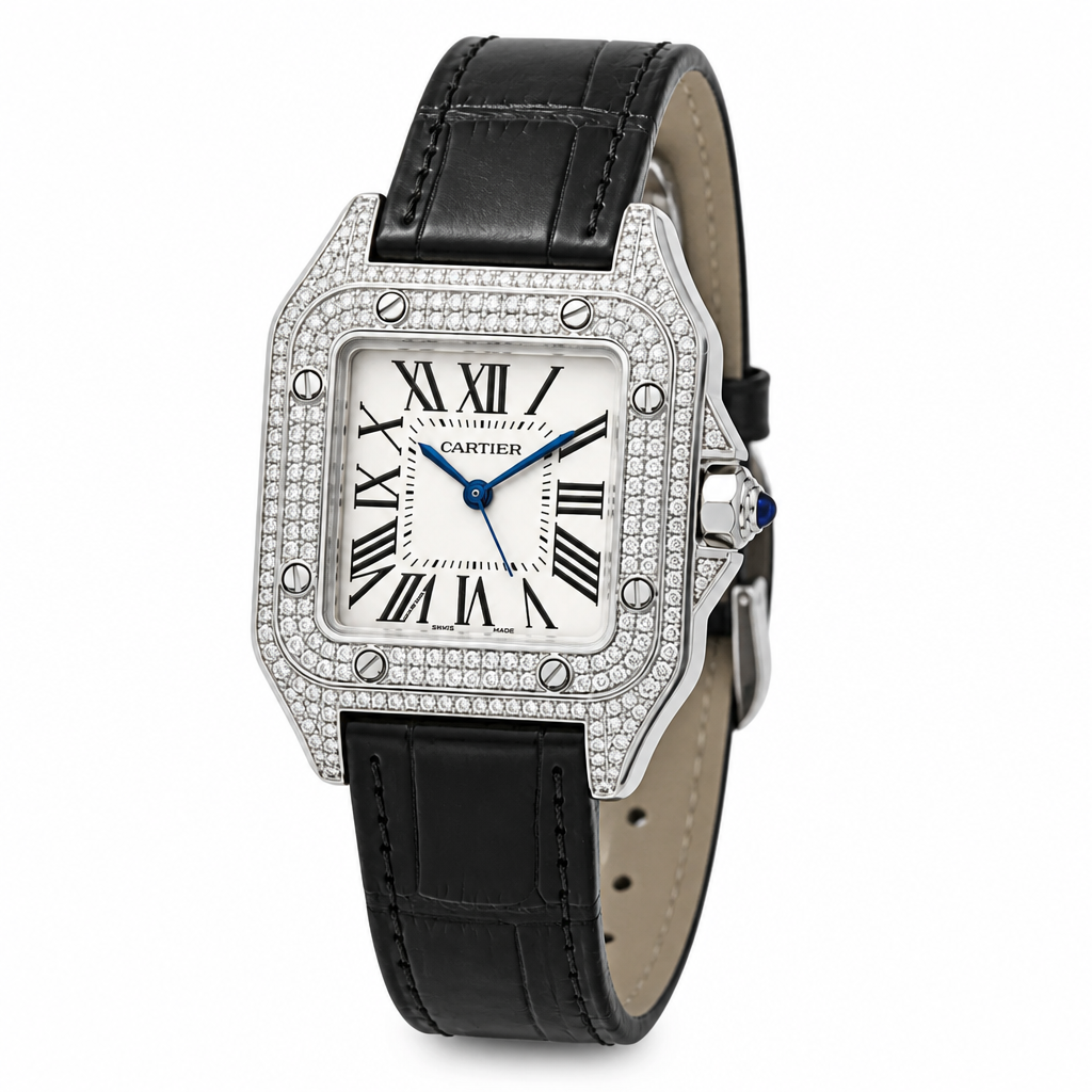 خرید ساعت مچی زنانه Cartier مدل Santos